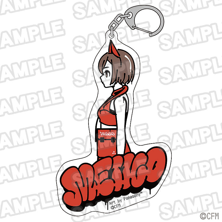 Hatsune Miku Series - Hatsune Miku/Kagamine Rin/Kagamine Len/Megurine Luka/MEIKO/KAITO acrylic keyholder panasony ver.