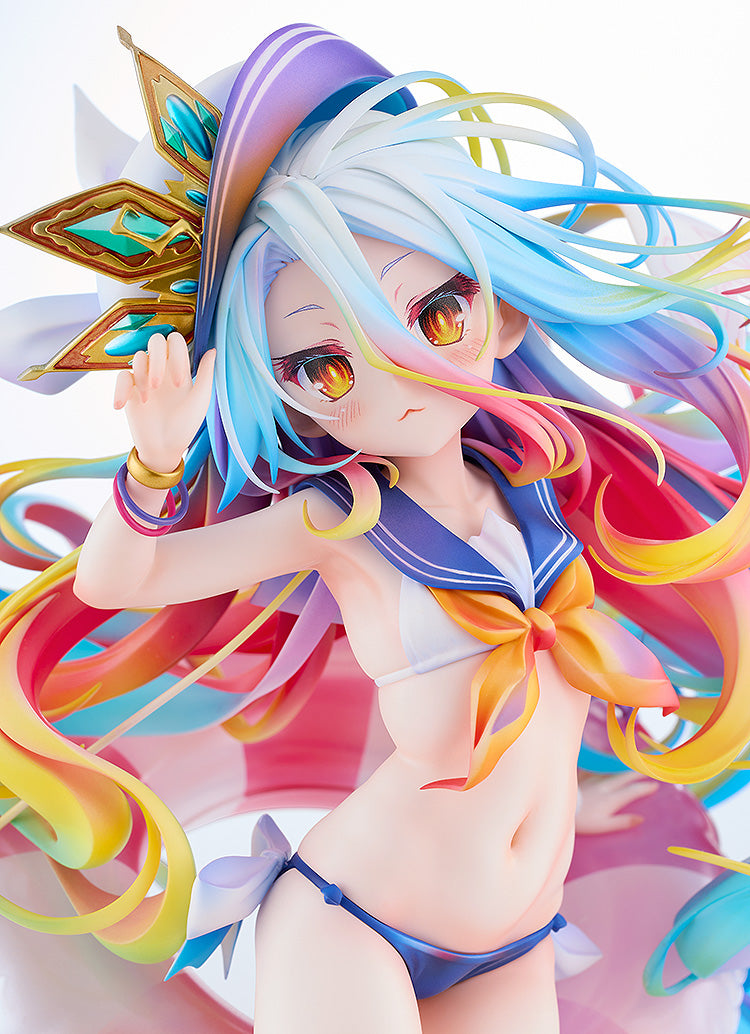 No Game No Life - Shiro: Sailor-Style Swimsuit Ver. 1/7 Scale Figure
