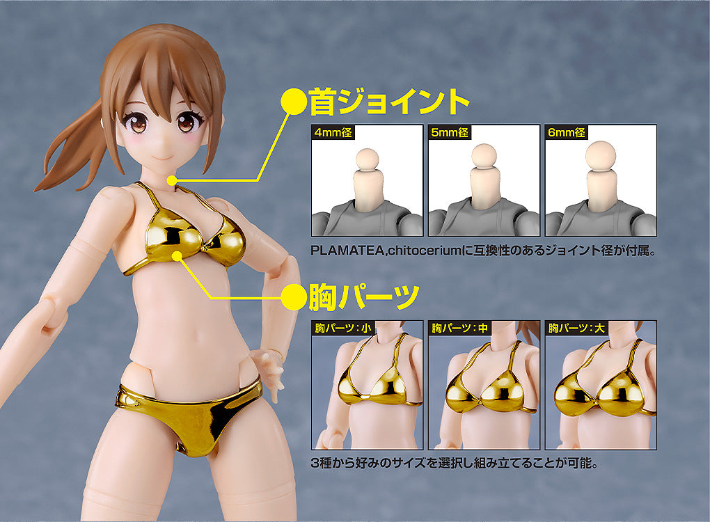 PLAMATEA Muse Body: Ichika - Golden Bikini Ver. Figure