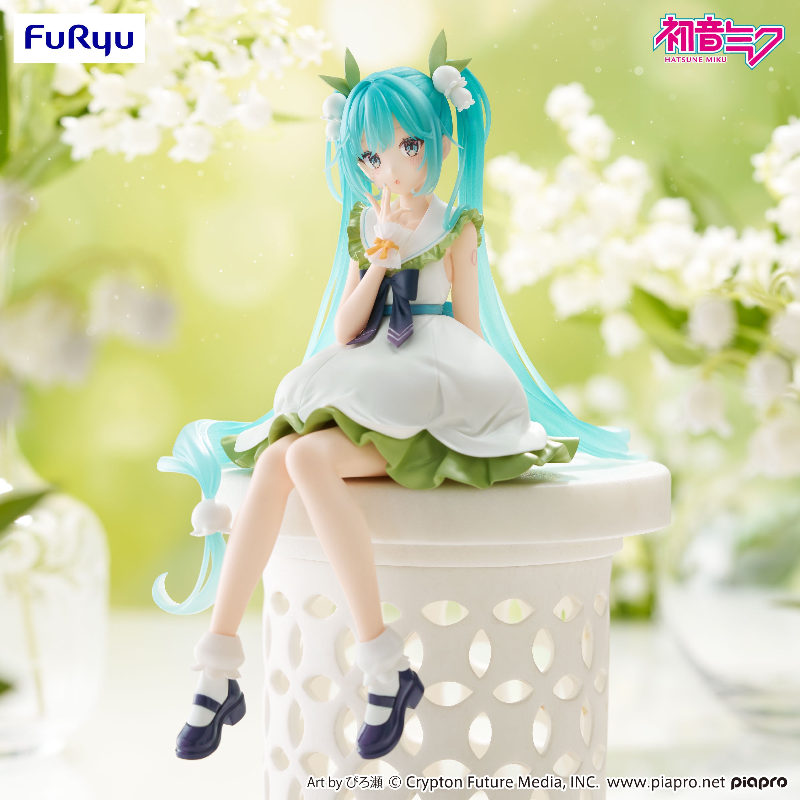 Hatsune Miku Noodle Stopper Figure -Flower Fairy Lily of the