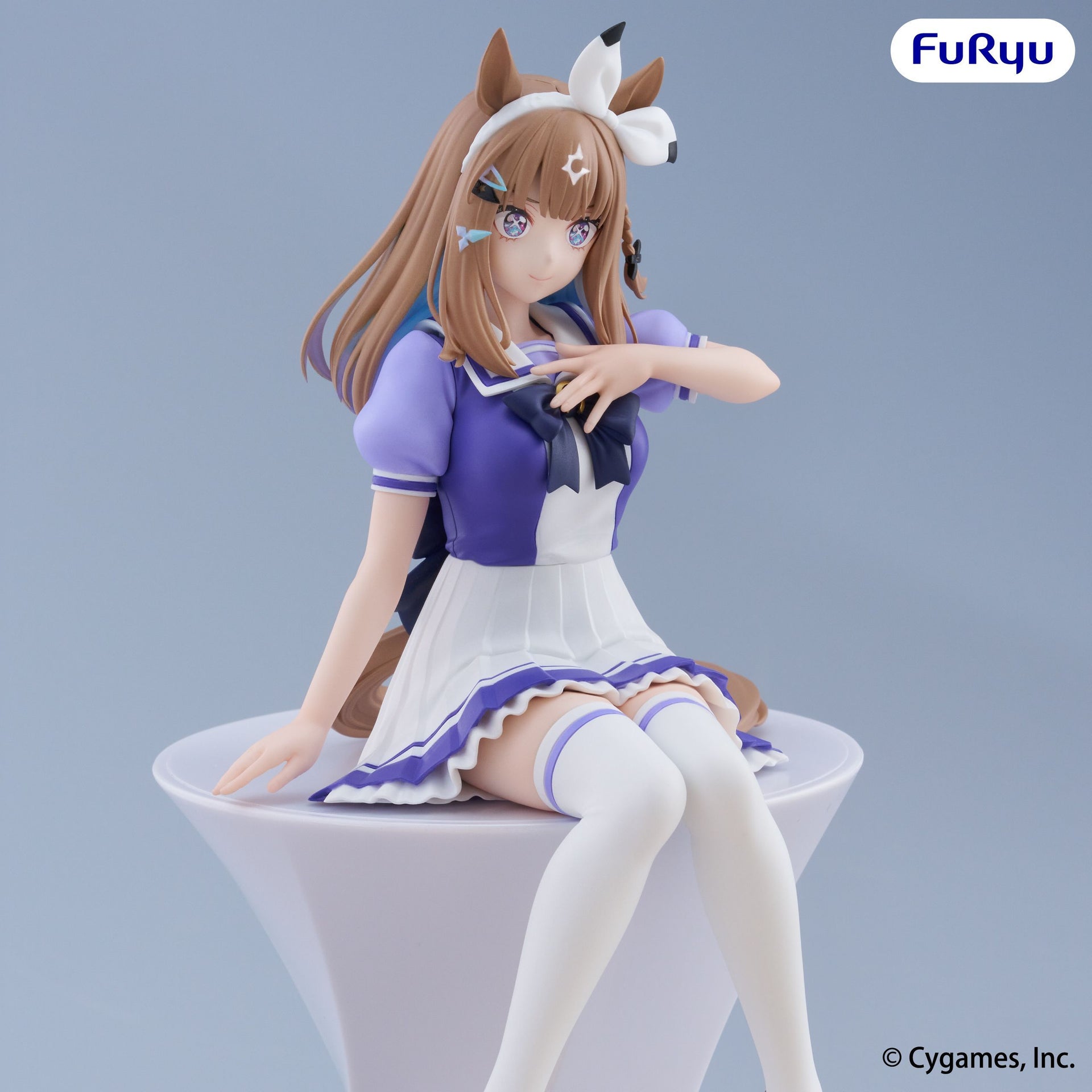 Umamusume Pretty Derby Noodle Stopper Almond Eye - tampak depan