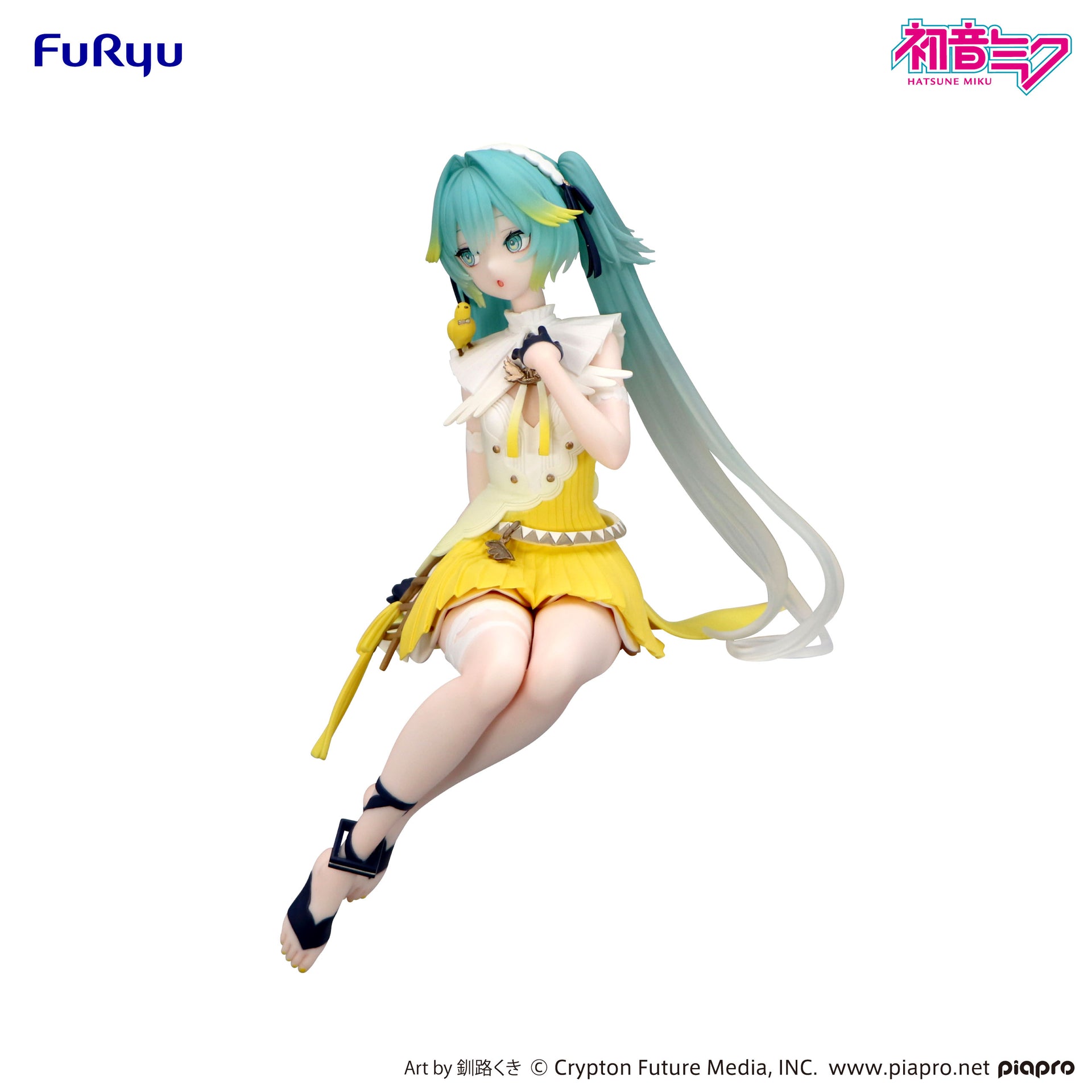 Hatsune Miku - Noodle Stopper Figure -Canary Bird-