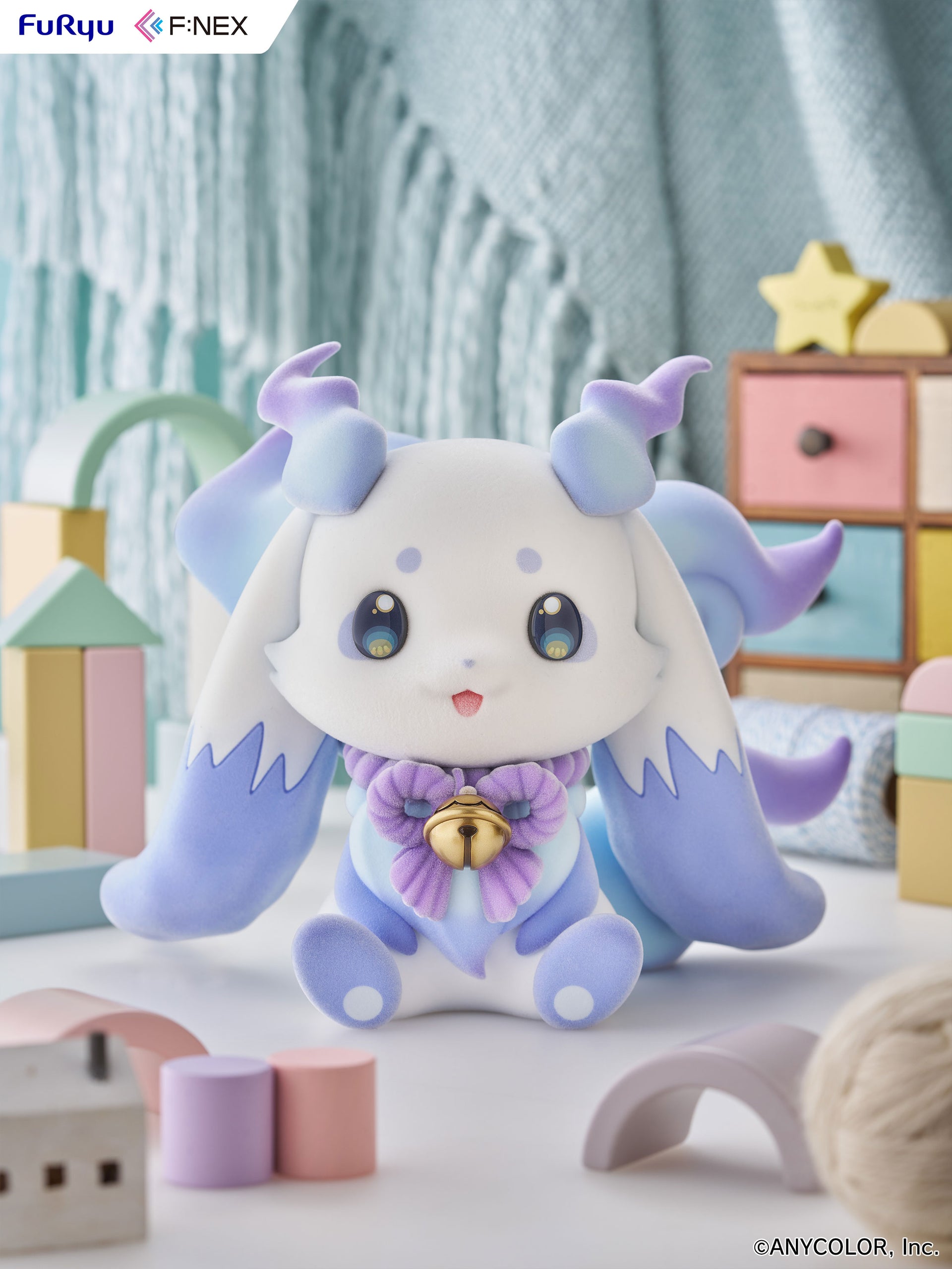 NIJISANJI - Lunlun 1/2 Scale Flocky Soft Vinyl Figure