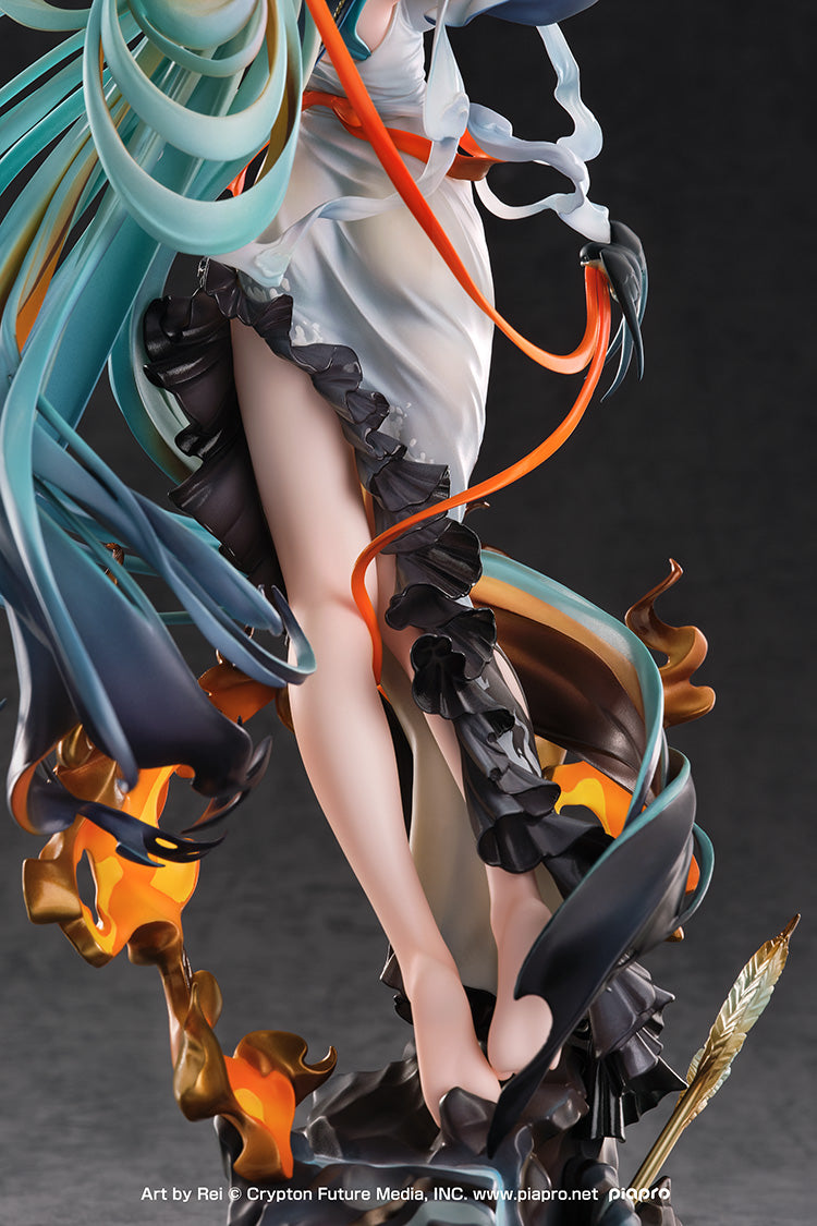 Hatsune Miku Shimian Maifu Ver. - tampilan belakang figure