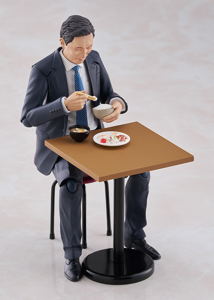 Solitary Gourmet - figma Goro Inogashira: Yutaka Matsushige ver. Renewal Edition Figure - Nostalgic Teishoku Restaurant Set