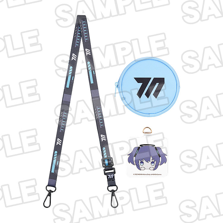 Blue Archive Holiday Saunter Mobile phone Lanyard Including Wallet (KAZUSA/YUUKA/HINA/SHIROKO/MIKA)