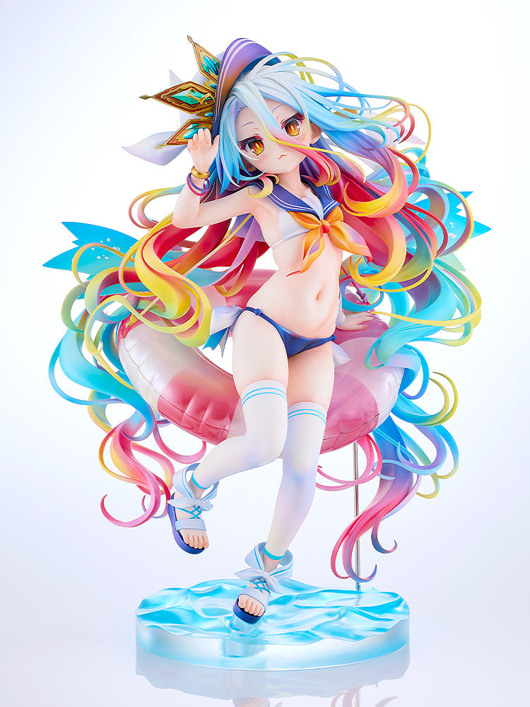 No Game No Life - Shiro: Sailor-Style Swimsuit Ver. 1/7 Scale Figure