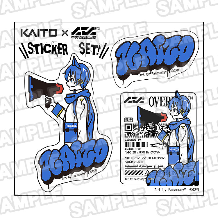 Hatsune Miku Series - Hatsune Miku/Kagamine Rin/Kagamine Len/Megurine Luka/MEIKO/KAITO sticker panasony ver.