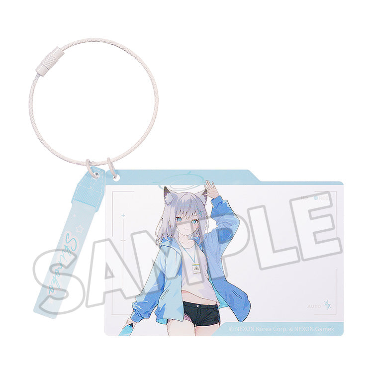 Blue Archive Holiday Saunter Series Acrylic Keychain (KAZUSA/YUUKA/HINA/SHIROKO/MIKA)