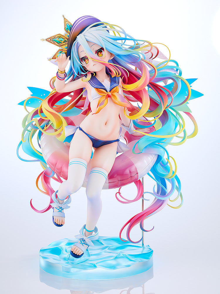 No Game No Life - Shiro: Sailor-Style Swimsuit Ver. 1/7 Scale Figure