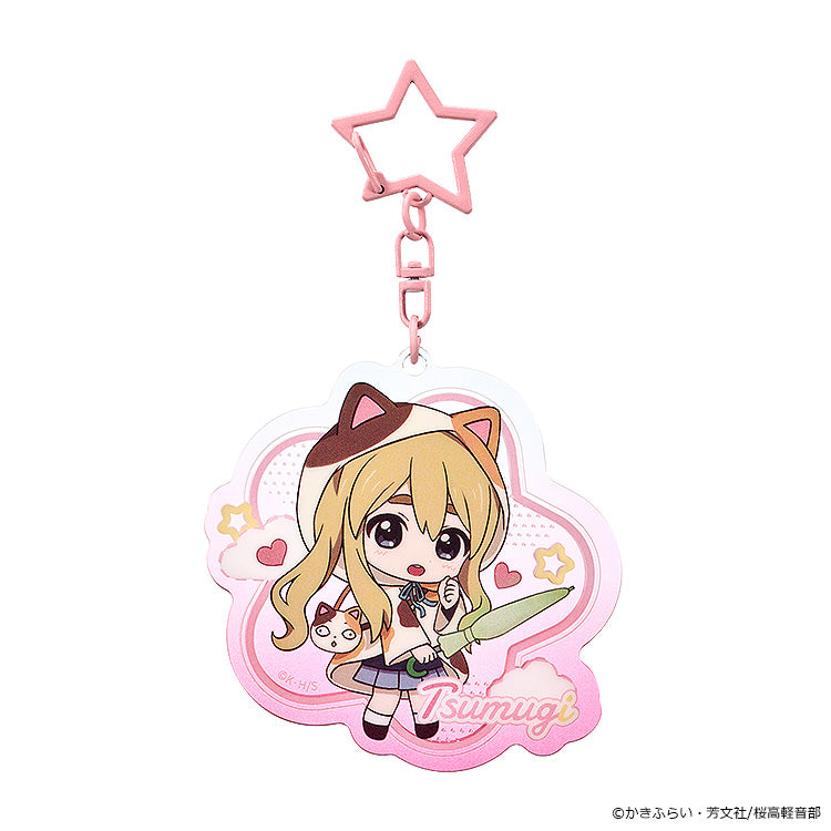 K-ON! - Fluffy Rain Series Collectible Acrylic Keychain (Boxset