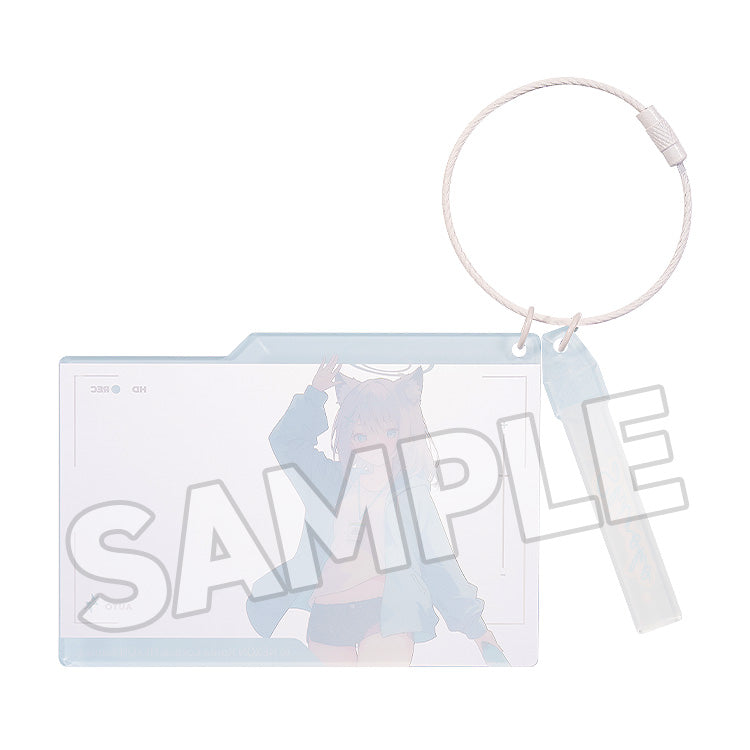 Blue Archive Holiday Saunter Series Acrylic Keychain (KAZUSA/YUUKA/HINA/SHIROKO/MIKA)