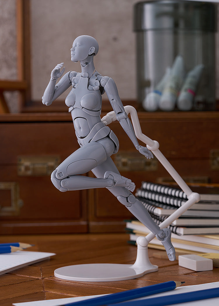 Nishimura Style Drawing Doll Olive Gray/Flesh