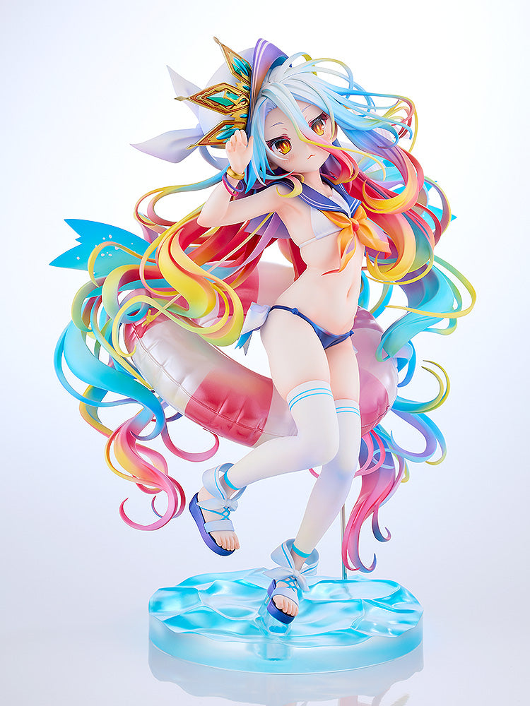 No Game No Life - Shiro: Sailor-Style Swimsuit Ver. 1/7 Scale Figure