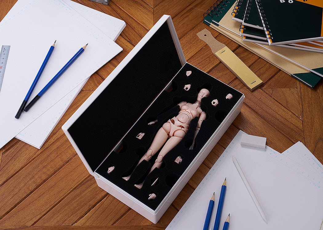 Nishimura Style Drawing Doll Olive Gray/Flesh