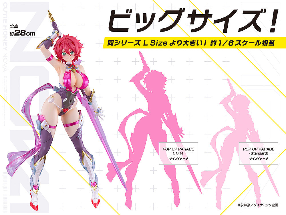 Figur Cutie Honey Nova POP UP PARADE SP – tampak samping
