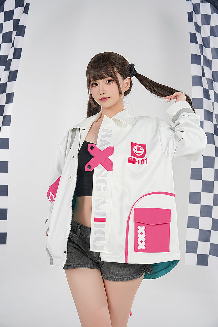 Hatsune Miku GT Project - Hatsune Miku: Racing Ver. 2025 Track Jacket M/L