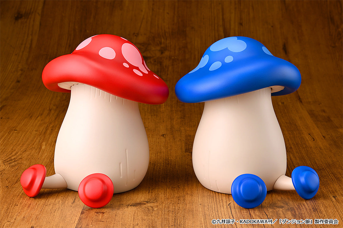 Delicious in Dungeon - Soft Vinyl Walking Mushroom (Red) / (Blue) Figures