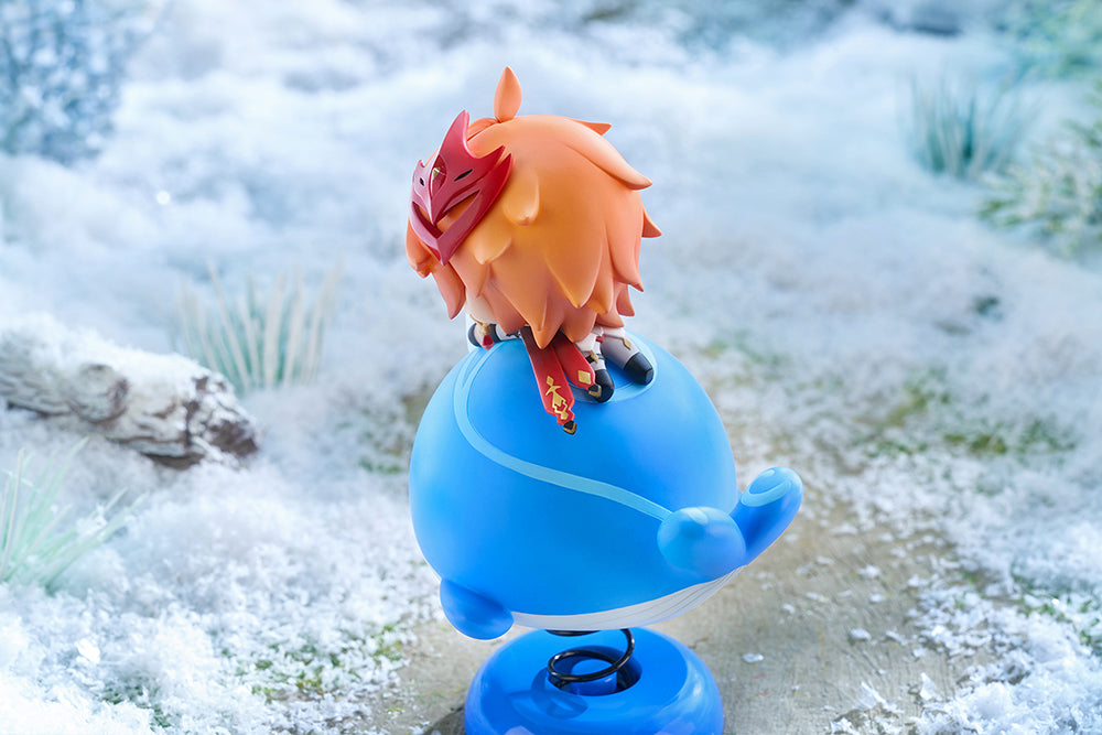 Genshin Impact Tartaglia Chibi Chara Yurayura Stand Figure
