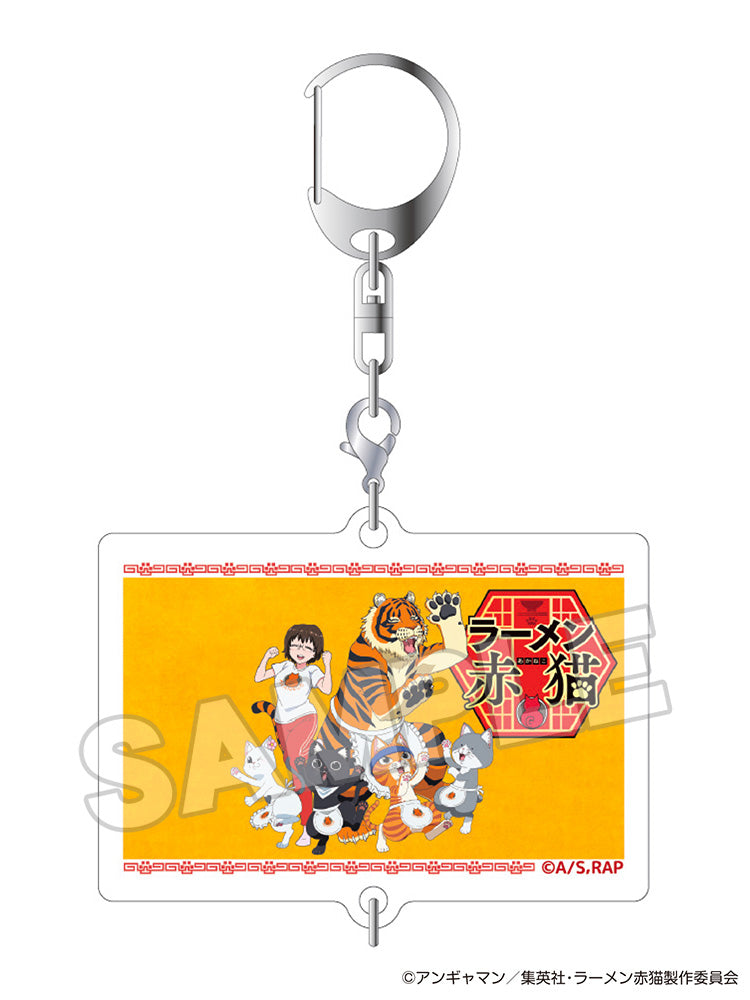 Ramen Akaneko - Connecting Acrylic Keychain Box Set