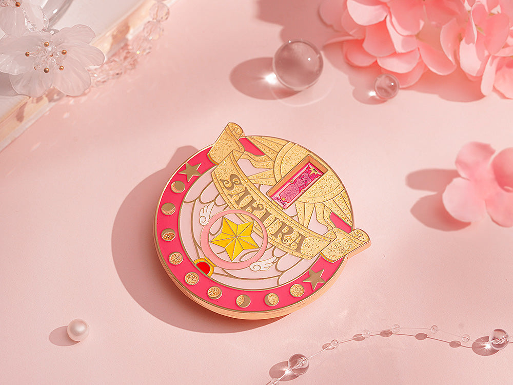 Cardcaptor Sakura Series - Cardcaptor Sakura 25th Anniversary Metal Badge: Star Wand