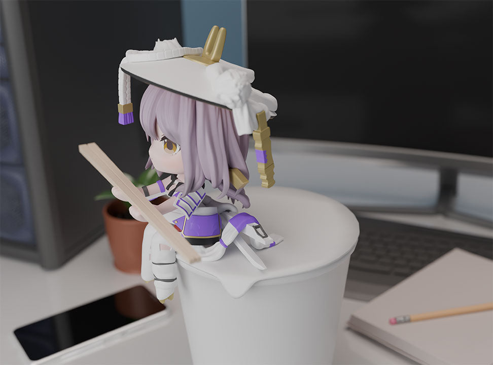 GODDESS OF VICTORY: NIKKE - SWIF Noodle Cup Holder NIKKE Scarlet Complete Figure