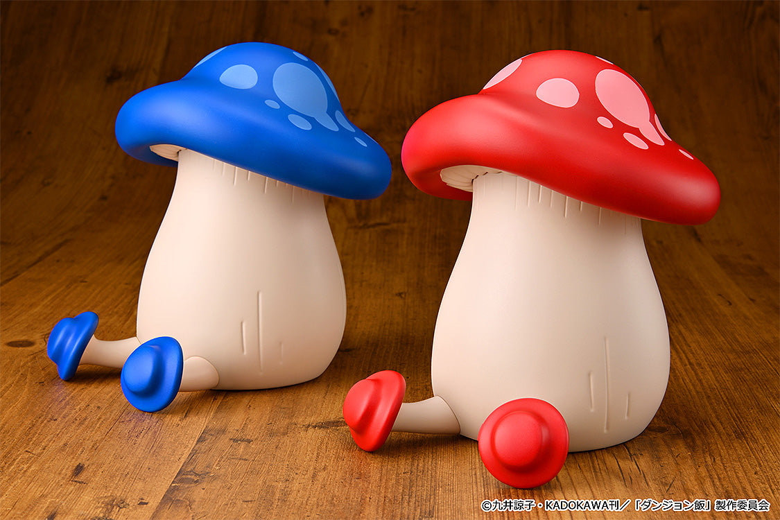 Delicious in Dungeon - Soft Vinyl Walking Mushroom (Red) / (Blue) Figures