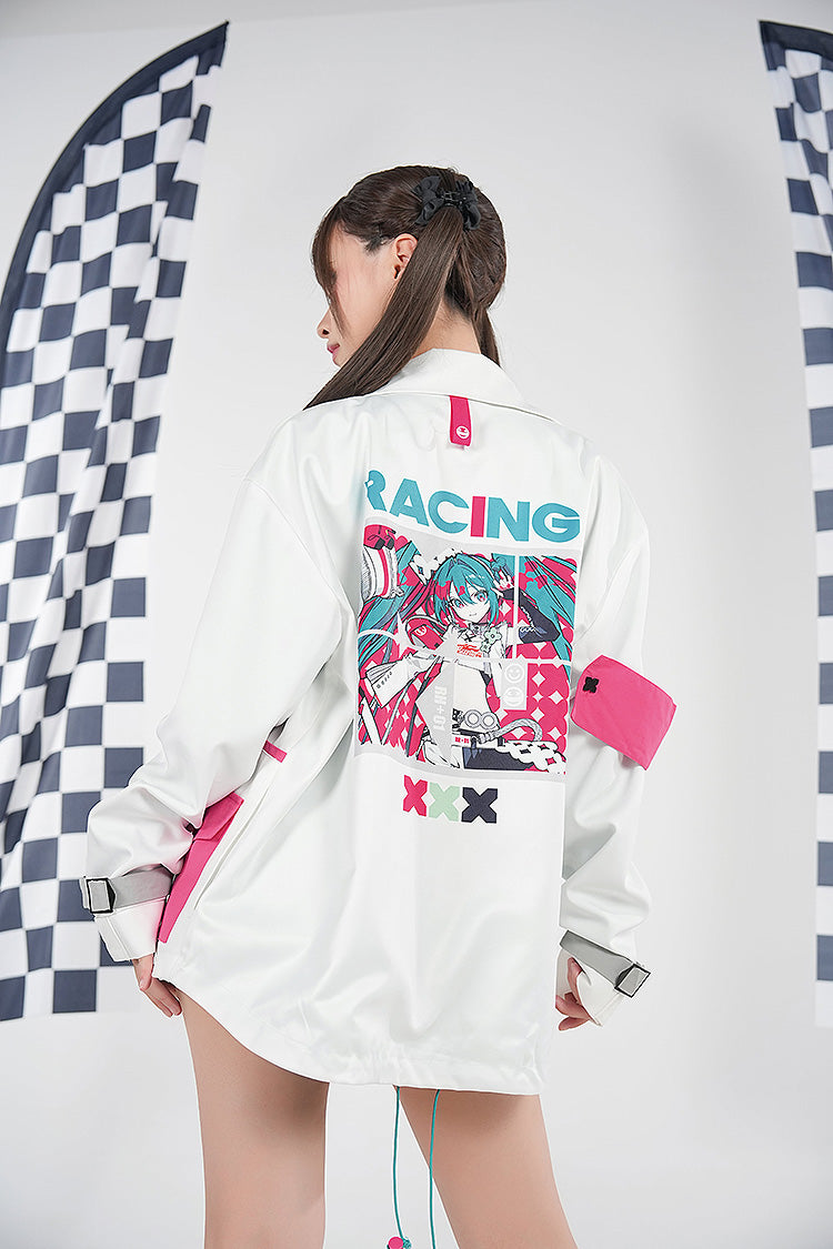 Hatsune Miku GT Project - Hatsune Miku: Racing Ver. 2025 Track Jacket M/L