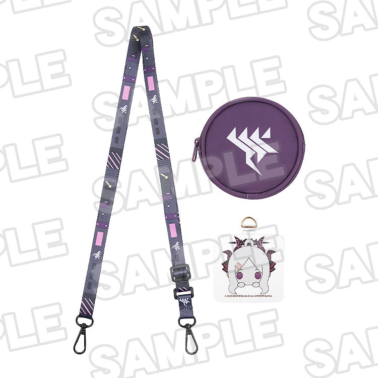Blue Archive Holiday Saunter Mobile phone Lanyard Including Wallet (KAZUSA/YUUKA/HINA/SHIROKO/MIKA)