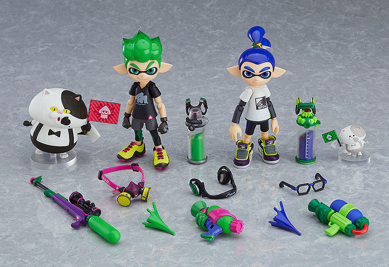Splatoon	-figma Splatoon Boy: DX Edition Figure (Re-release) Figure
