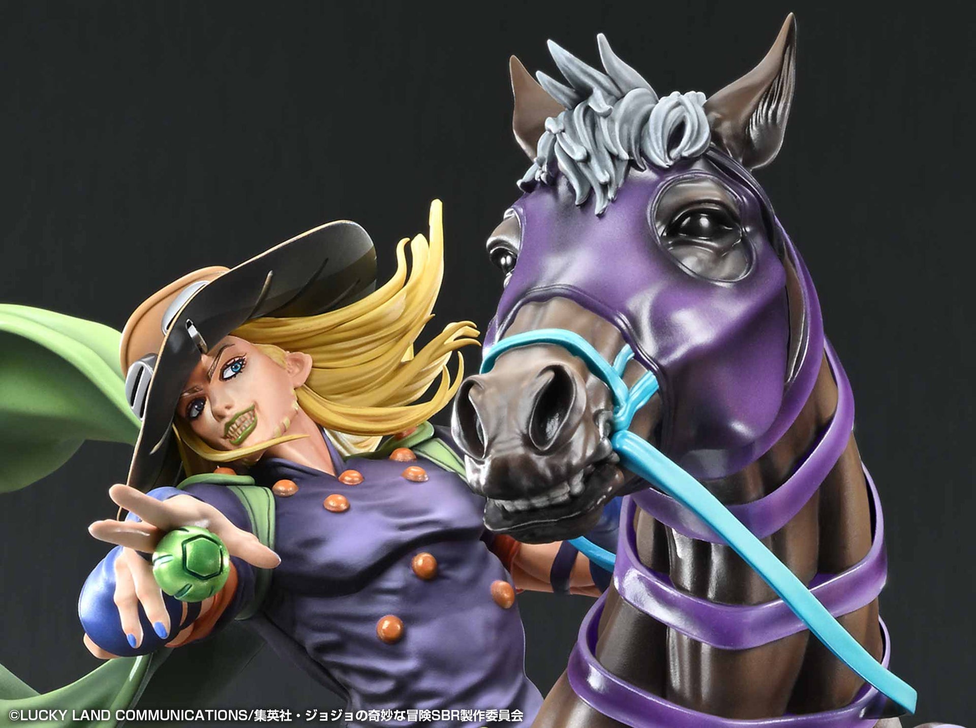 STEEL BALL RUN JoJo's Bizarre Adventure - Gyro Zeppeli & Valkyrie Figure