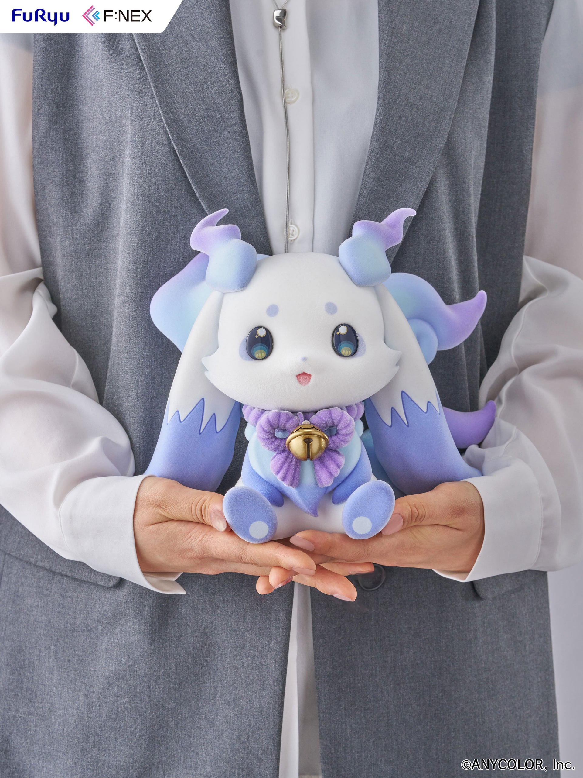 NIJISANJI - Lunlun 1/2 Scale Flocky Soft Vinyl Figure