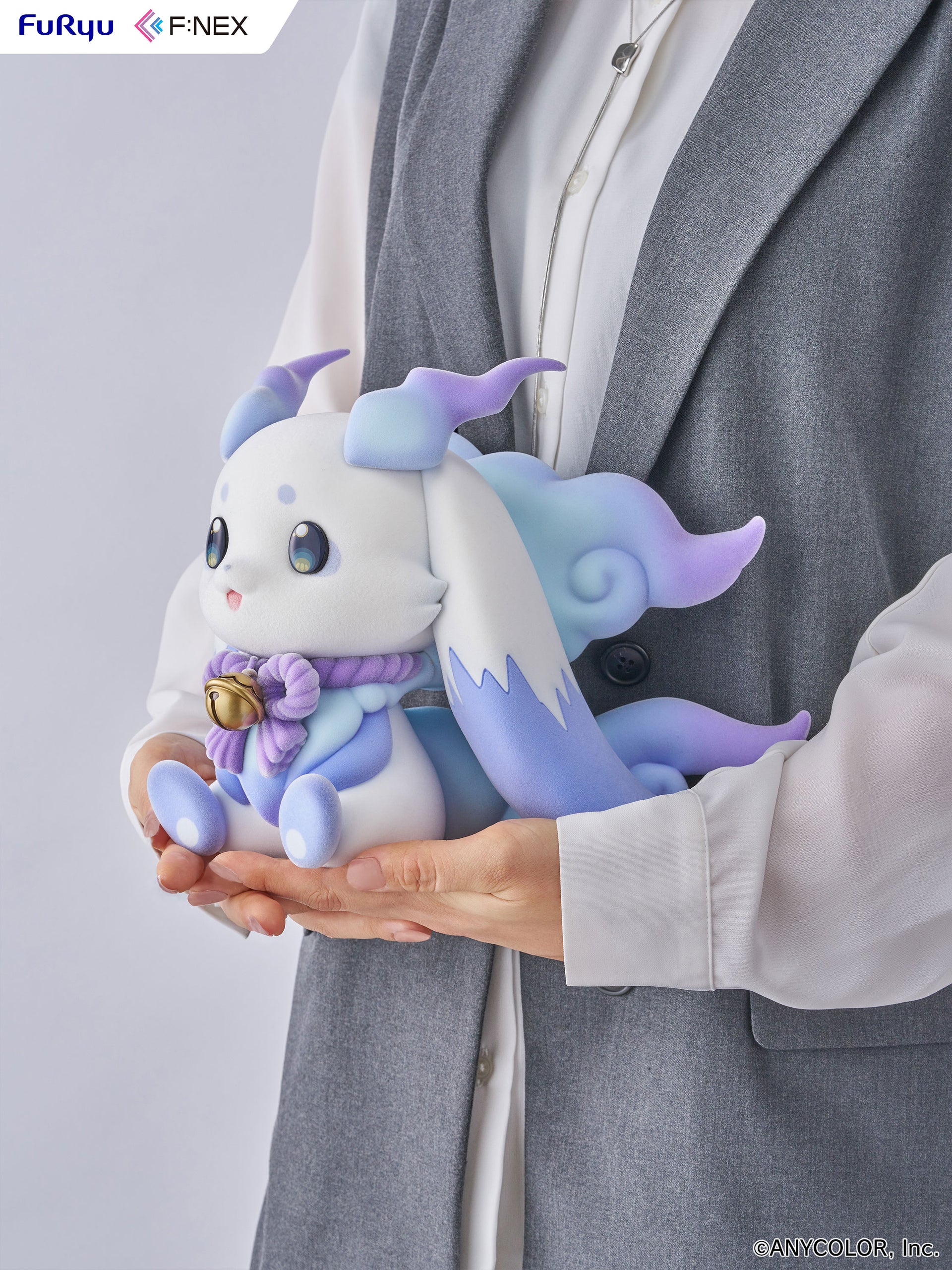 NIJISANJI - Lunlun 1/2 Scale Flocky Soft Vinyl Figure