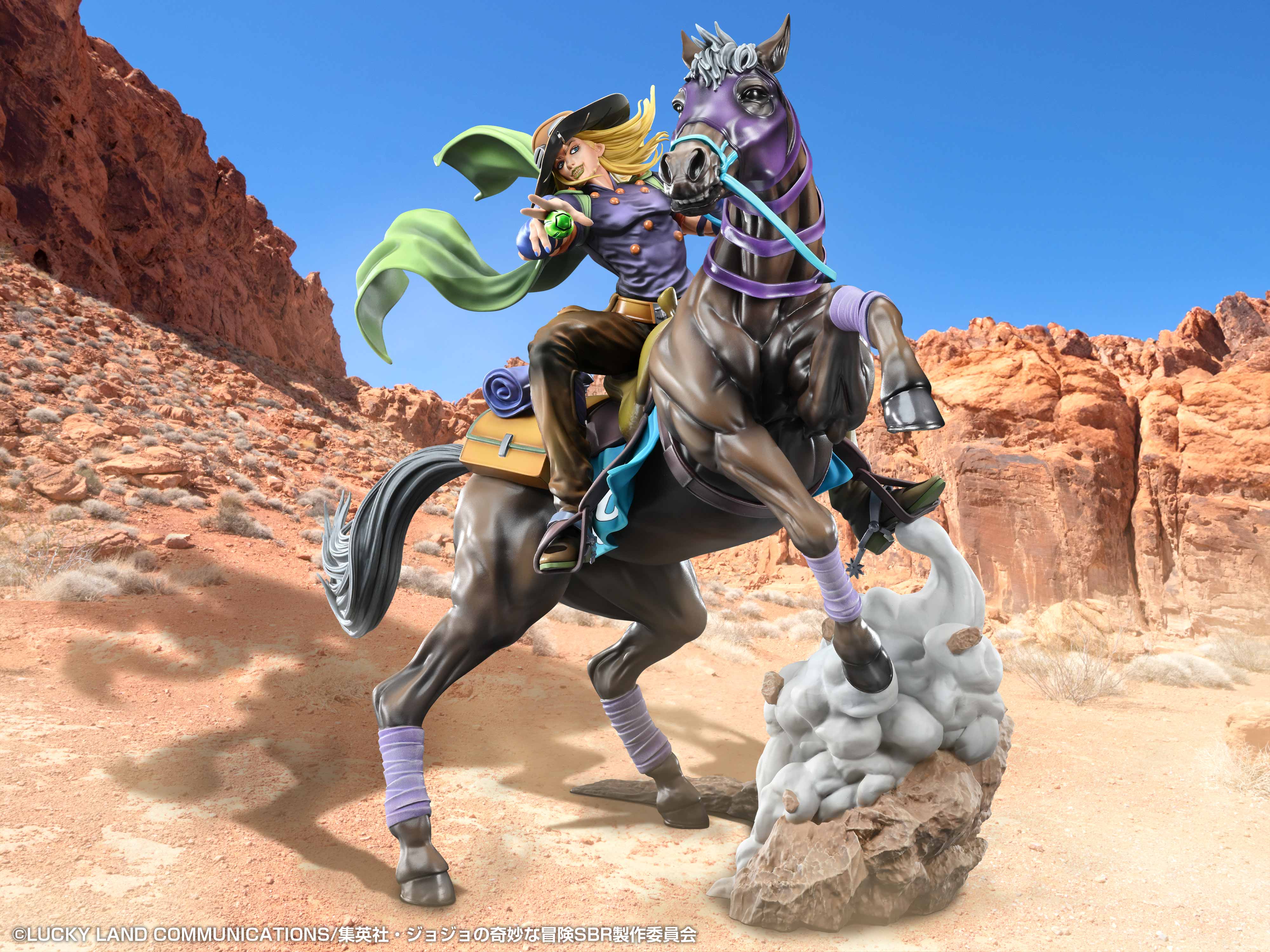 STEEL BALL RUN JoJo's Bizarre Adventure - Gyro Zeppeli & Valkyrie
