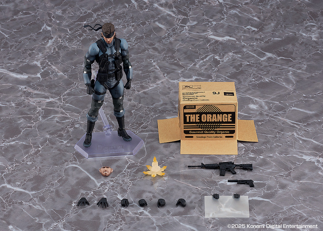 METAL GEAR SOLID - figma Solid Snake: MGS2 ver. Updated Edition Figure
