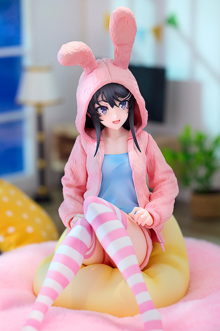 Rascal Does Not Dream of Series - Mai Sakurajima Hoodie☆Look Rabbit Ears ver. 1/7 Scale Figure