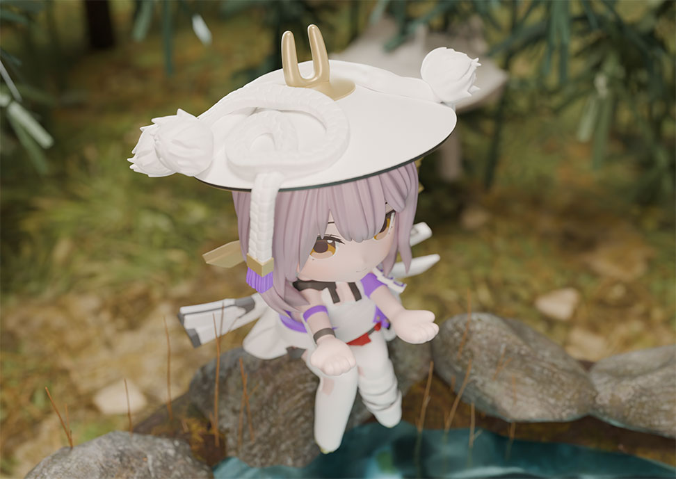 GODDESS OF VICTORY: NIKKE - SWIF Noodle Cup Holder NIKKE Scarlet Complete Figure