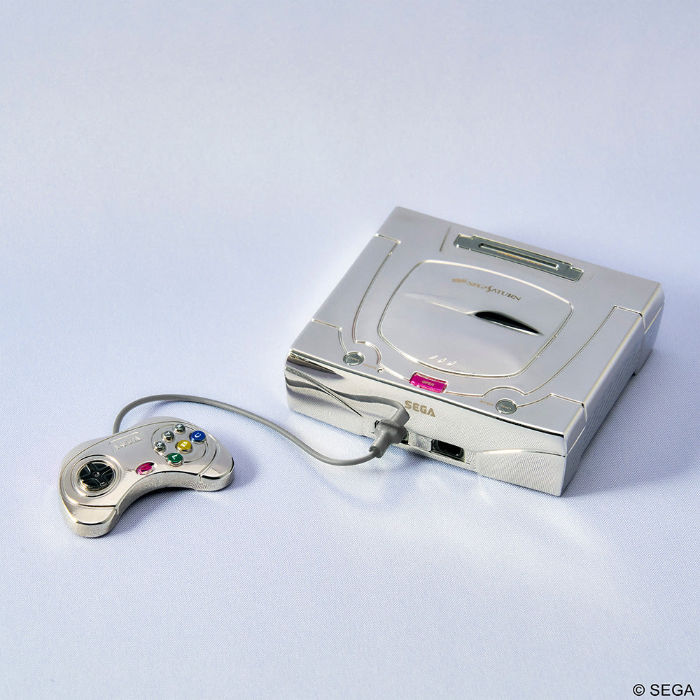 SEGA Hardware Series BRIGHT ARTS GALLERY  - SEGA SATURN (WHITE)