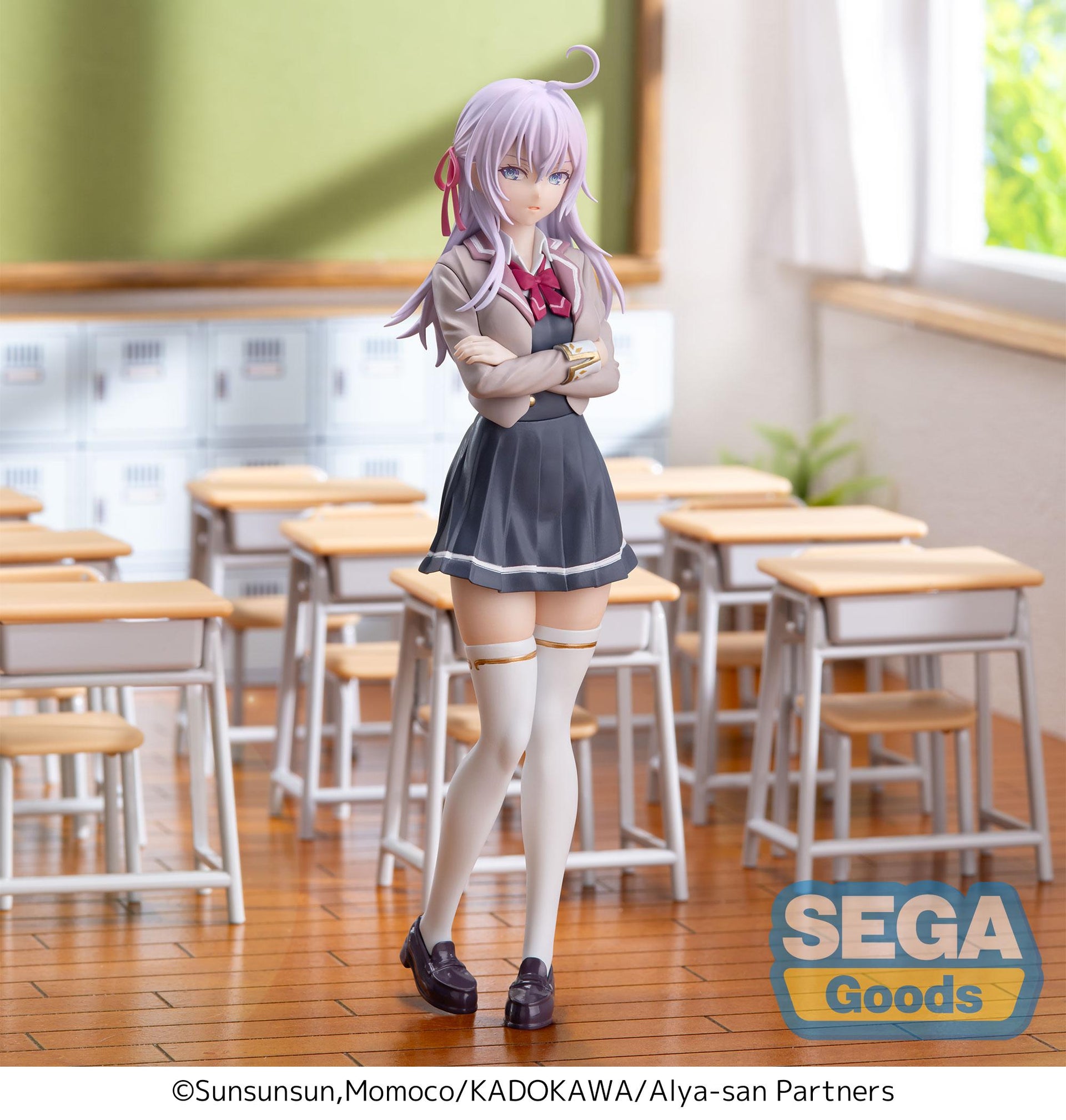 Luminasta TV Anime "Alya Sometimes Hides Her Feelings in Russian" "Alya" Uniform Figure