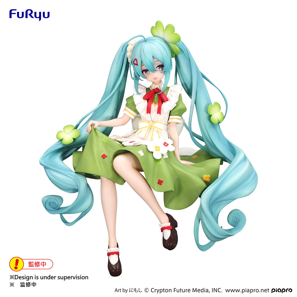 Hatsune Miku - Hatsune Miku Noodle Stopper Figure -Flower Fairy Clover-