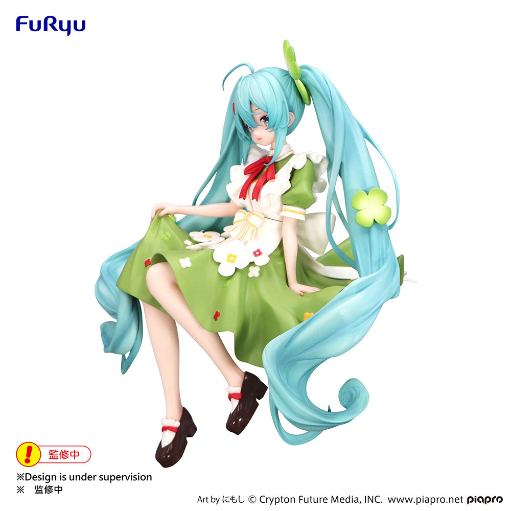 Hatsune Miku - Hatsune Miku Noodle Stopper Figure -Flower Fairy Clover-