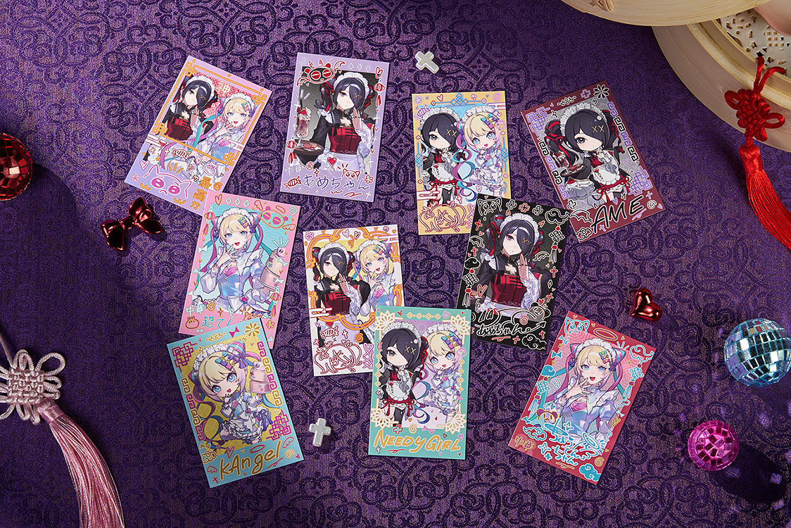 NEEDY STREAMER OVERLOAD - Needy Streamer Chinese Restaurant Series Collectible Instant Photo-Style Card (Boxset)