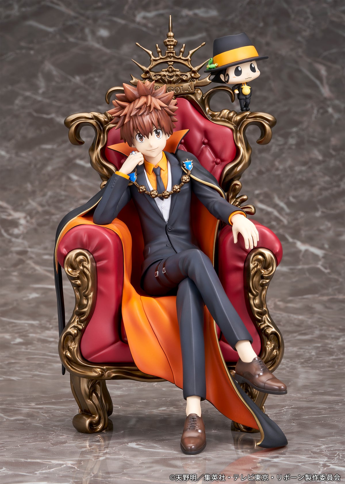 REBORN! - TSUNAYOSHI SAWADA & REBORN Scale Figure