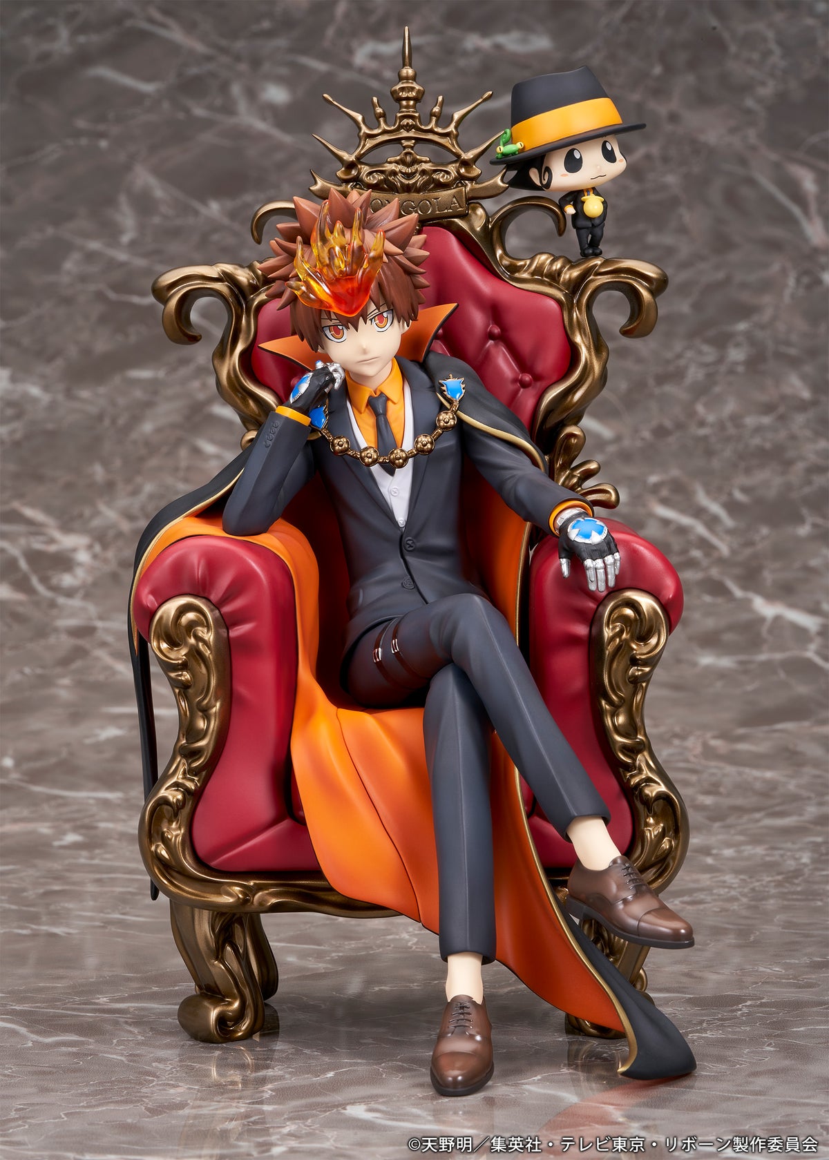 REBORN! - TSUNAYOSHI SAWADA & REBORN Scale Figure