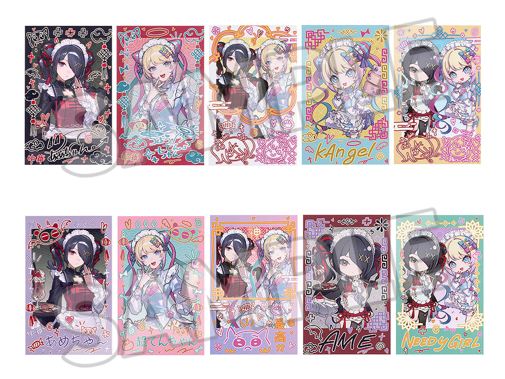 NEEDY STREAMER OVERLOAD - Needy Streamer Chinese Restaurant Series Collectible Instant Photo-Style Card (Boxset)