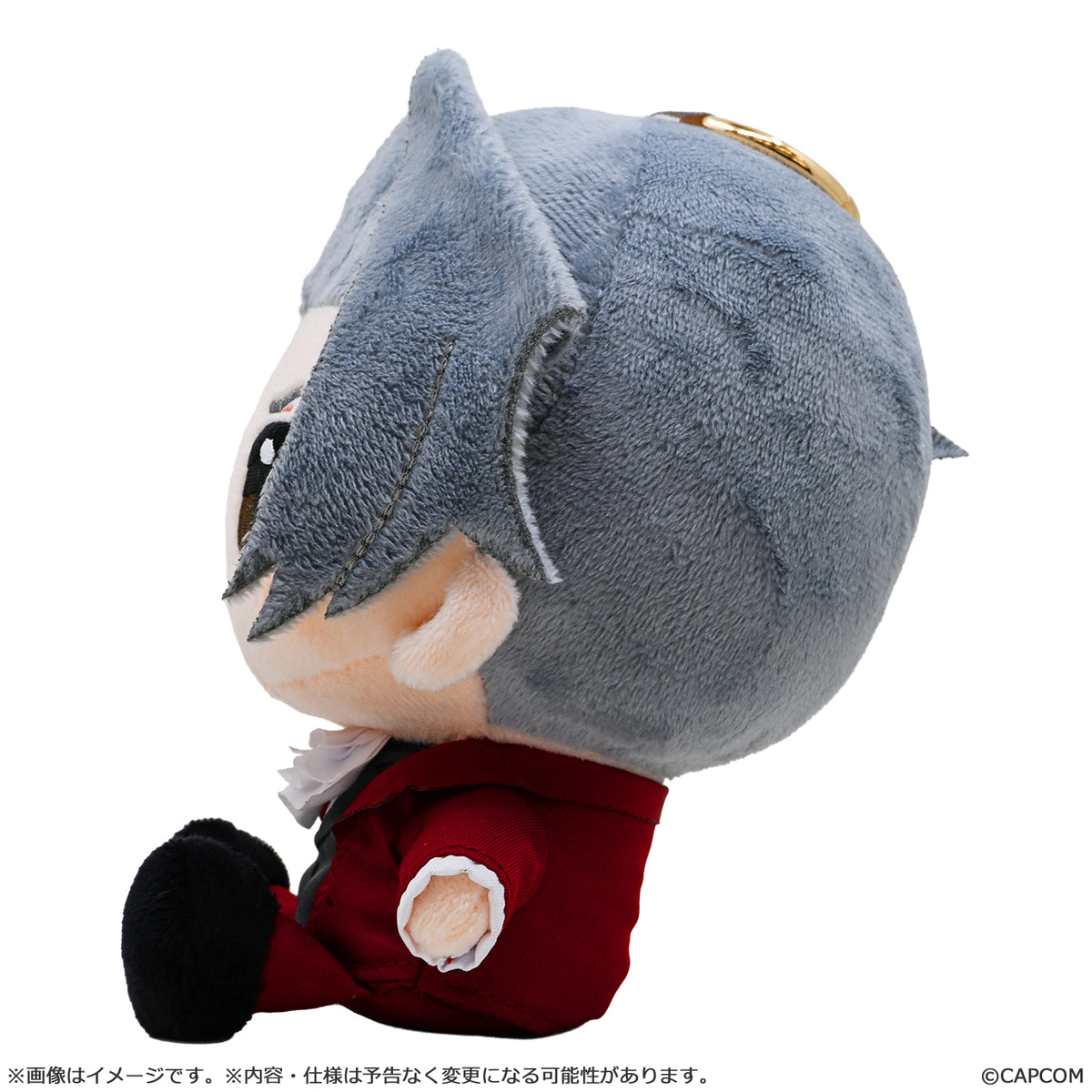 Ace Attorney - Phoenix Wright / Miles Edgeworth CHIBI CAPCOM Carabiner PLUSH