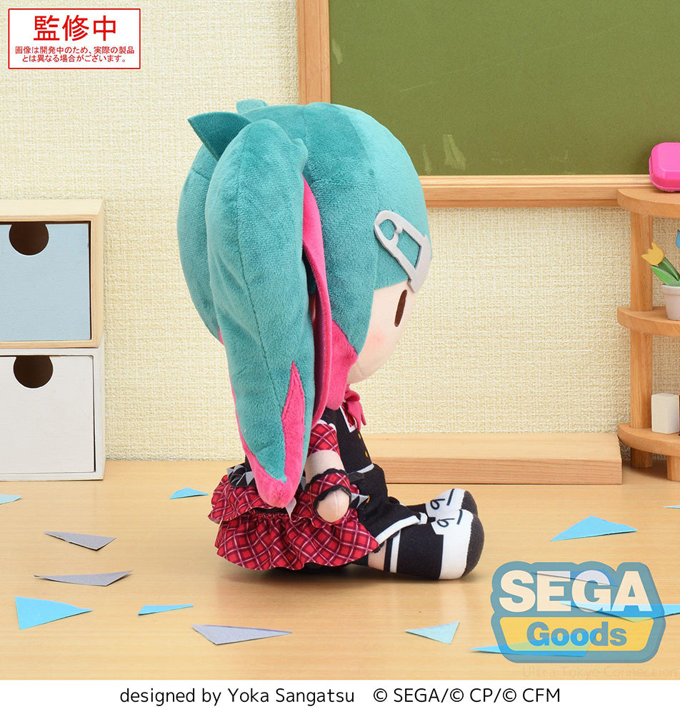 Hatsune Miku - fuwa petit "HATSUNE MIKU: COLORFUL STAGE!" L Plush "Classroom SEKAI Miku"