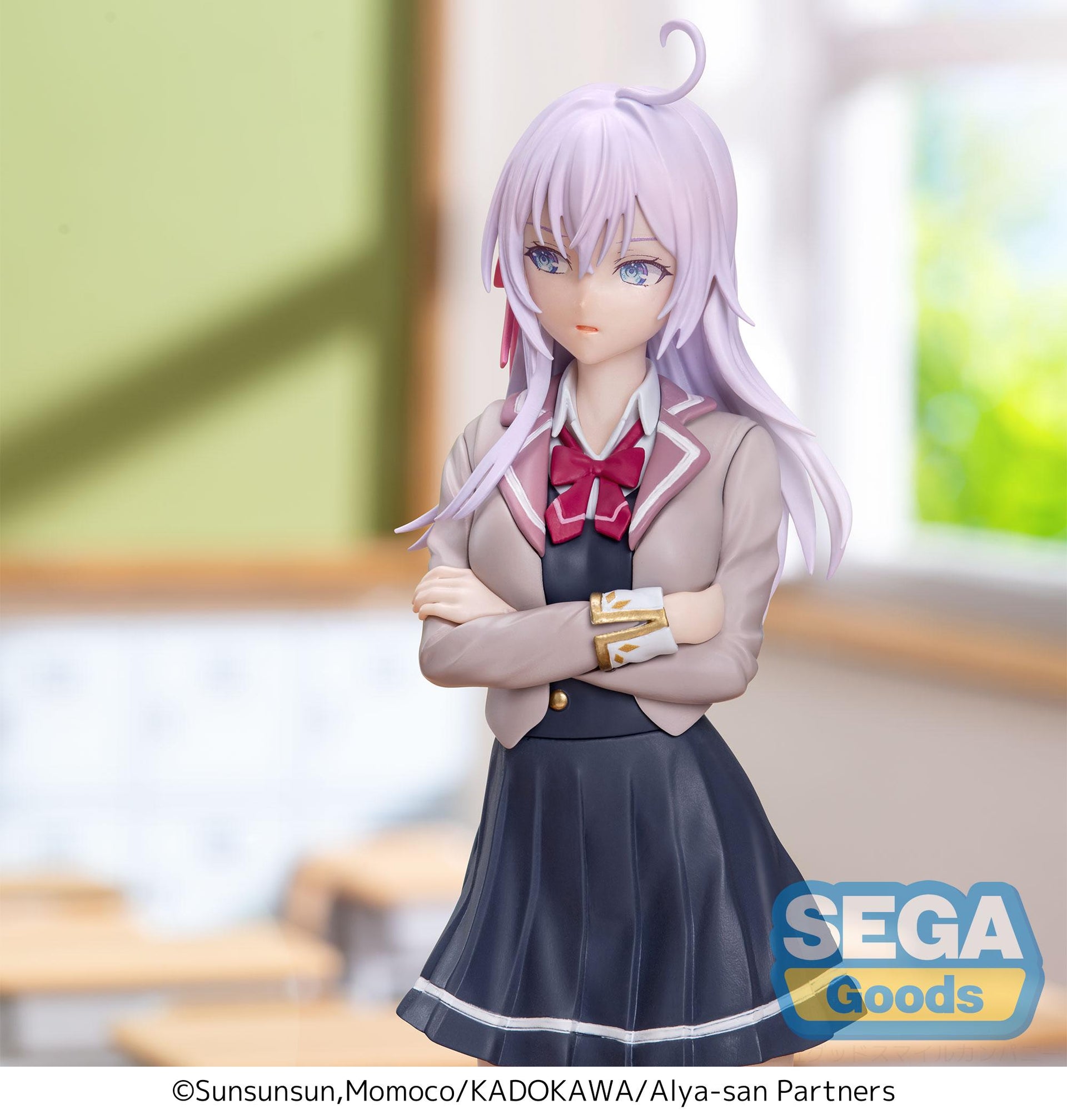 Luminasta TV Anime "Alya Sometimes Hides Her Feelings in Russian" "Alya" Uniform Figure