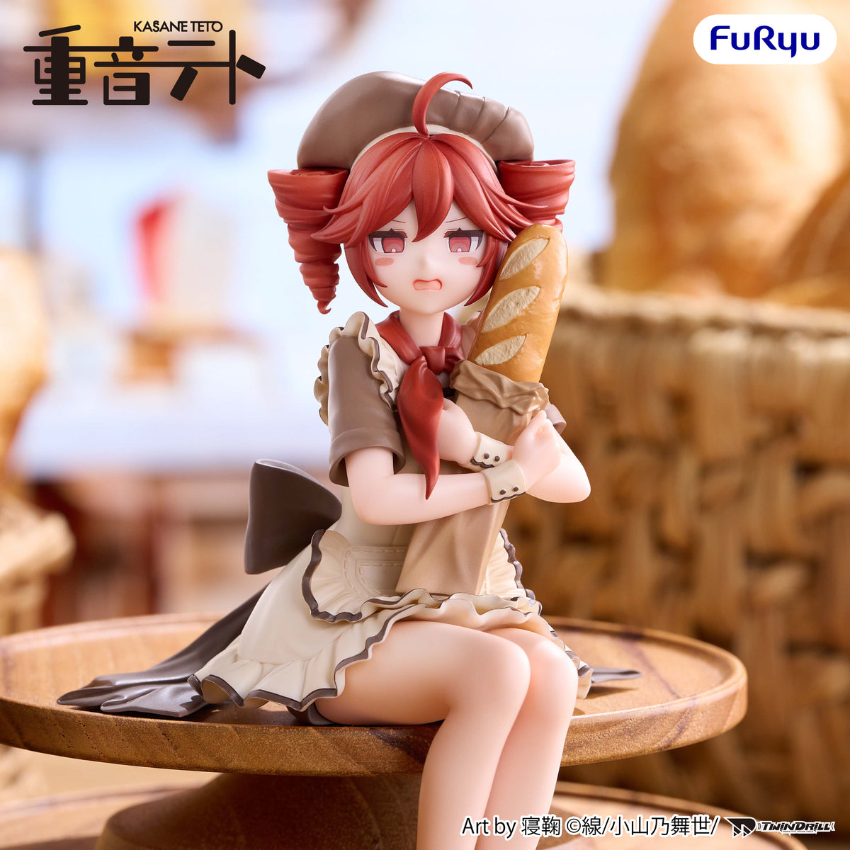 KASANE TETO - Noodle Stopper Figure -KASANE TETO Baguette ver.-