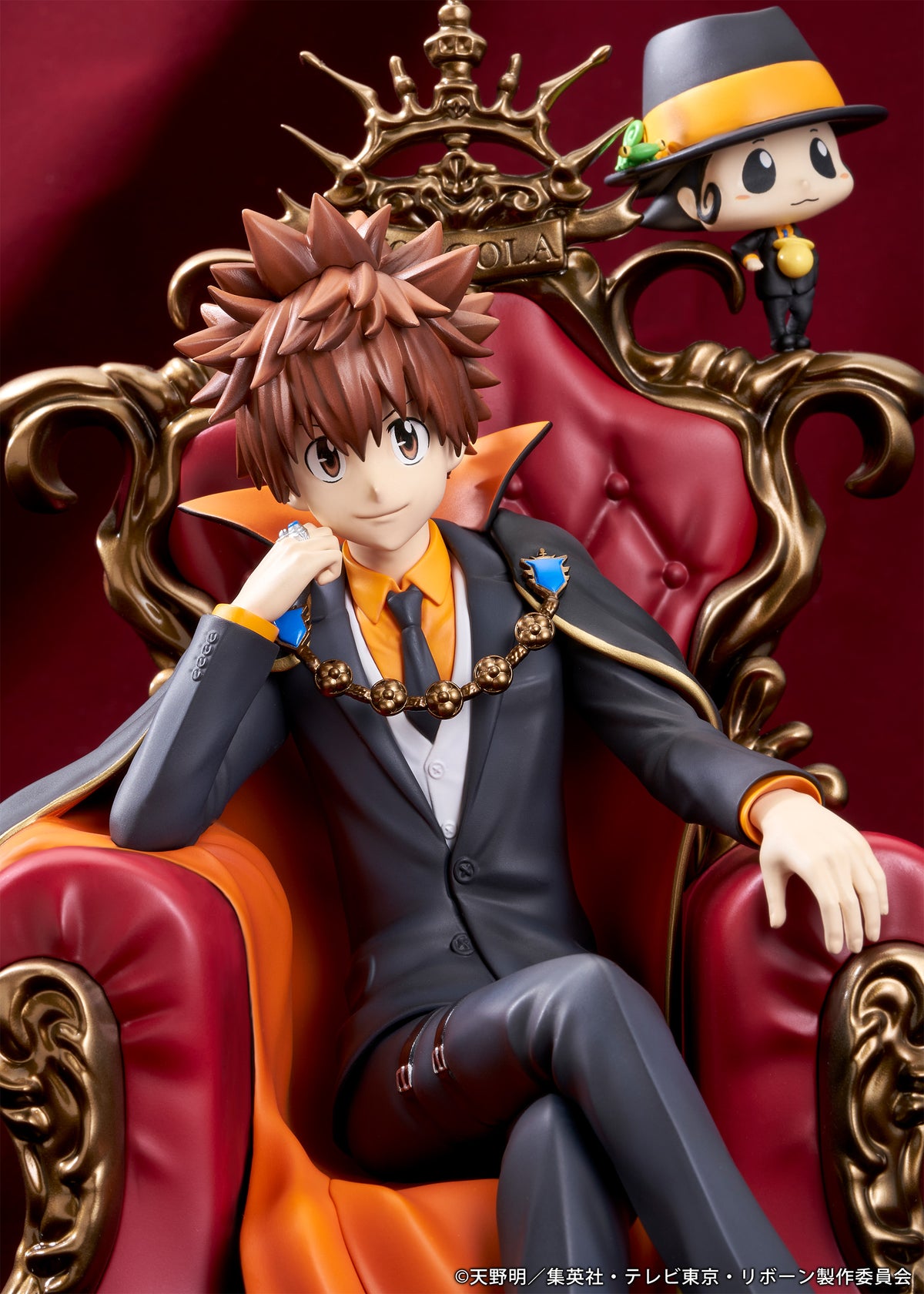 REBORN! - TSUNAYOSHI SAWADA & REBORN Scale Figure